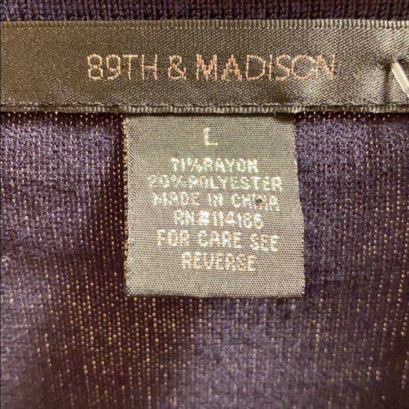 89TH & MADISON BOUTIQUE LONG CARDIGAN SWEATER - Picture 2 of 6